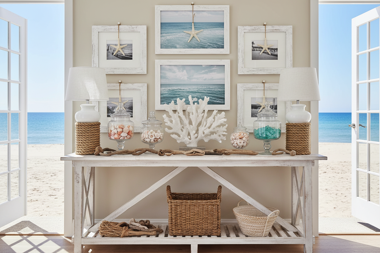The Coastal Luxe Decor Collection