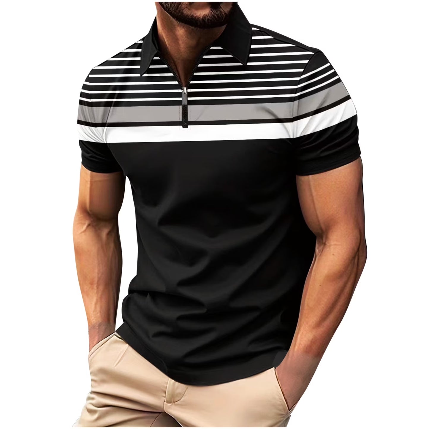 George Mens Short Sleeve Solid Stretch Cotton Pique Polo Shirt,Polo Shirts for Men Clearance